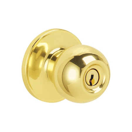 Entry Knobs Bright Brass